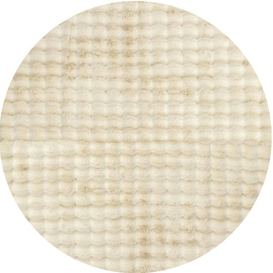 Perlana Natural Washable Round Rug