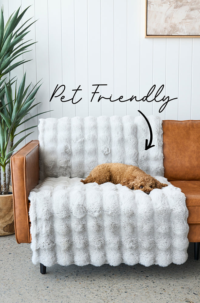 Perlana Silver Washable Rug