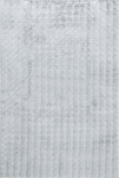 Perlana Silver Washable Rug