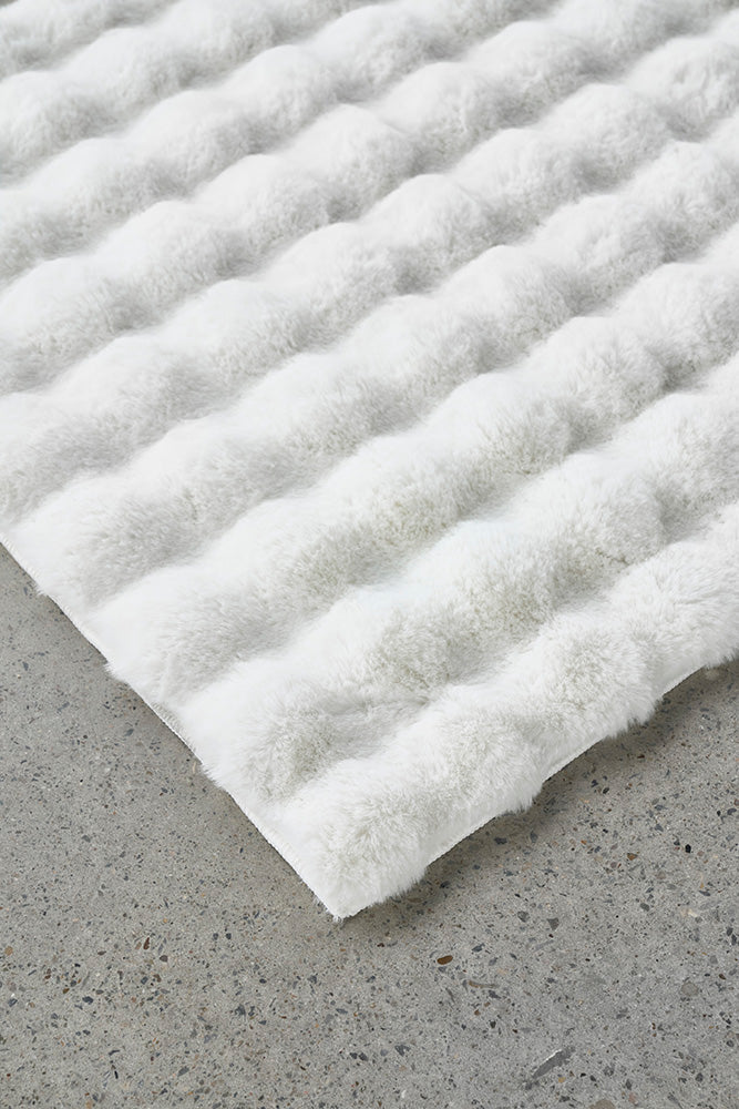 Perlana White Washable Rug