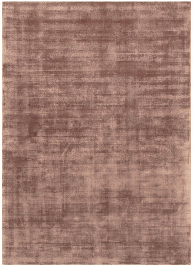 Rivareno Modern Rust Rug ‚Äö√Ñ√Æ viscose rug, soft sheen, subtle, Haus & Harbour