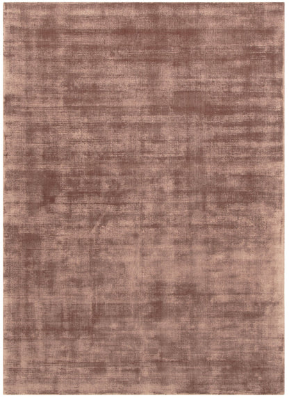 Rivareno Modern Rust Rug ‚Äö√Ñ√Æ viscose rug, soft sheen, subtle, Haus & Harbour