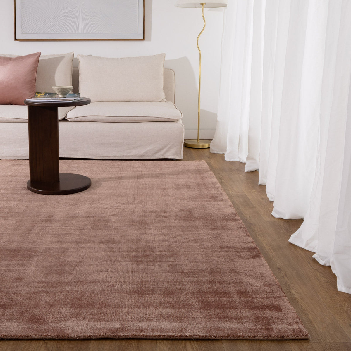 Rivareno Modern Rust Rug