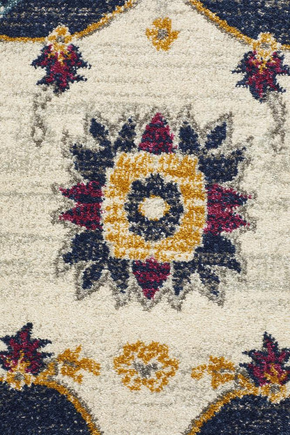 Ravella 201 Blue Polypropylene Rug