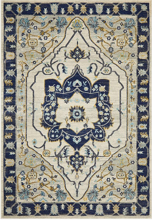 Ravella 201 Navy Polypropylene Rug