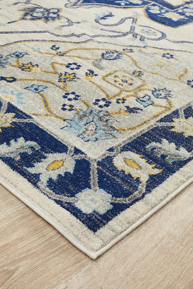Ravella 201 Navy Polypropylene Rug