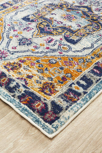 Ravella 201 Rust Orange Polypropylene Runner Rug