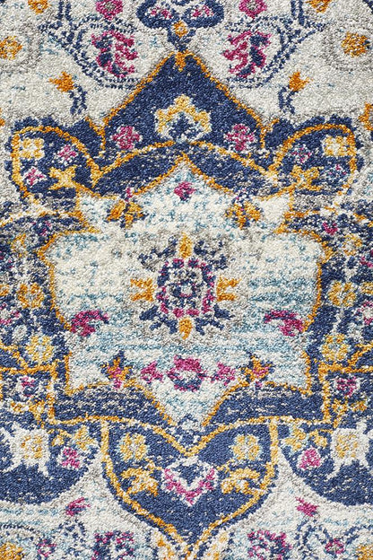 Ravella 201 Rust Orange Polypropylene Runner Rug