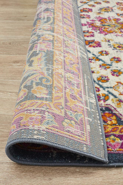 Ravella 205 White Polypropylene Rug