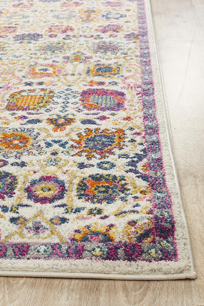 Ravella 206 Multi Polypropylene Runner Rug