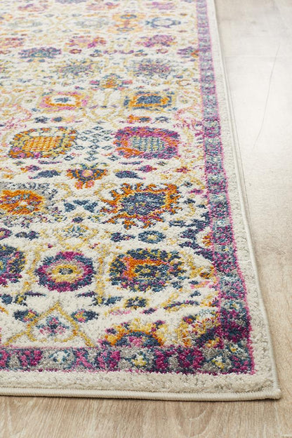 Ravella 206 Multi Polypropylene Runner Rug