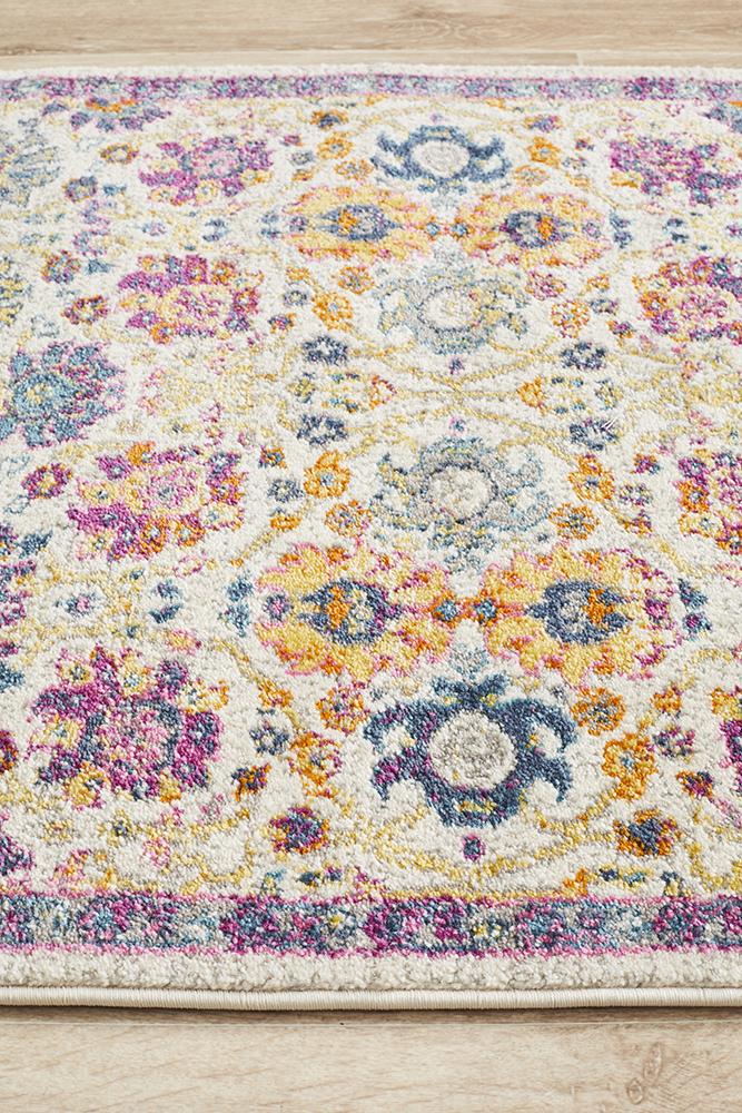Ravella 206 Multi Polypropylene Runner Rug
