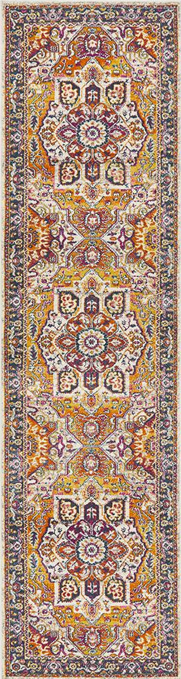 Ravella 207 Multi Polypropylene Runner Rug