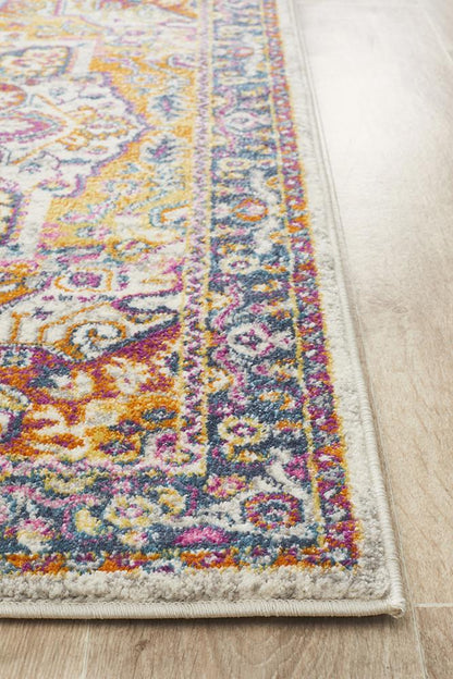 Ravella 207 Multi Polypropylene Runner Rug