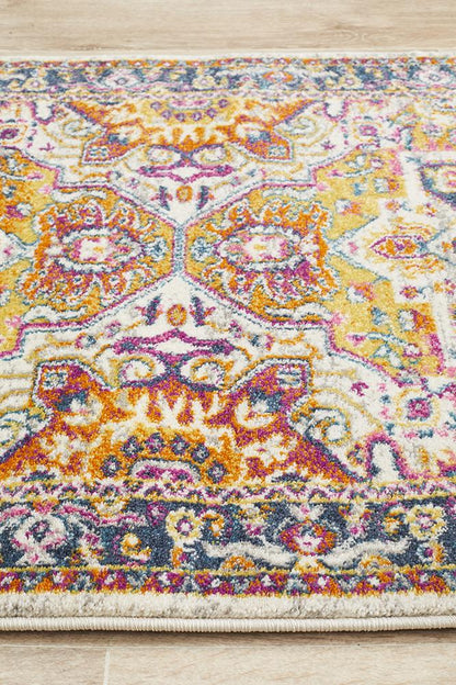 Ravella 207 Multi Polypropylene Runner Rug