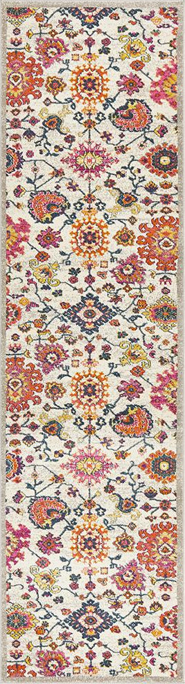 Ravella 208 Multi Polypropylene Runner Rug