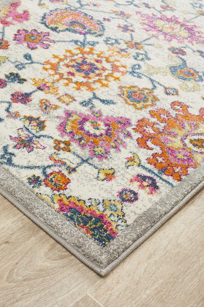 Ravella 208 Multi Polypropylene Runner Rug