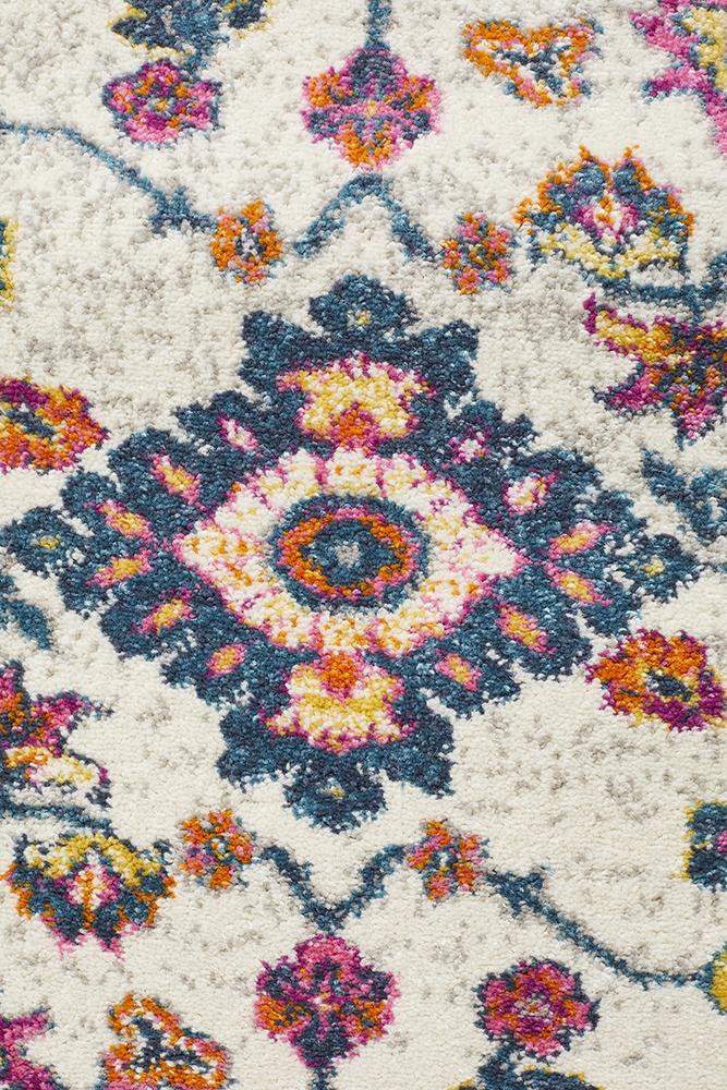 Ravella 208 Multi Polypropylene Runner Rug
