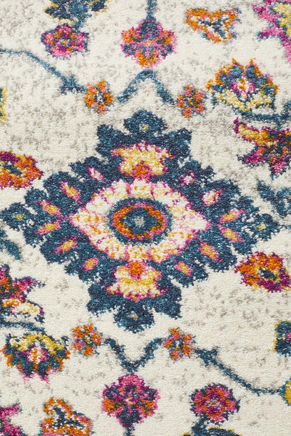 Ravella 208 Multi Polypropylene Runner Rug