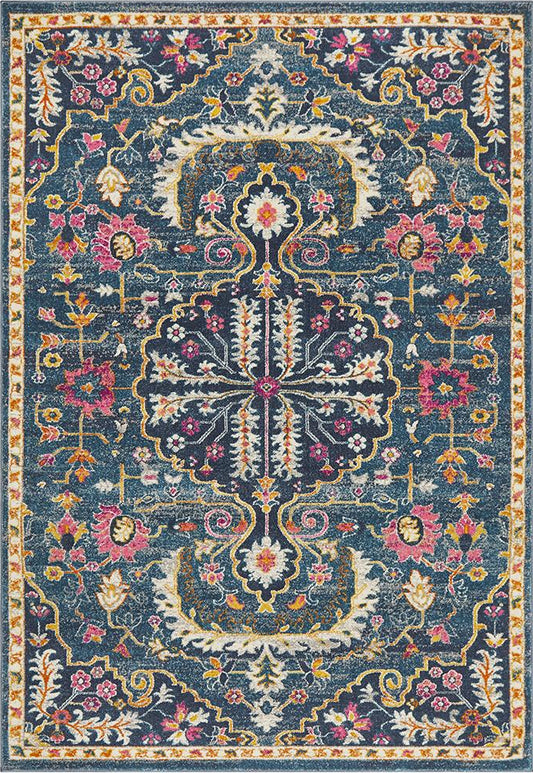 Ravella 209 Navy Polypropylene Rug
