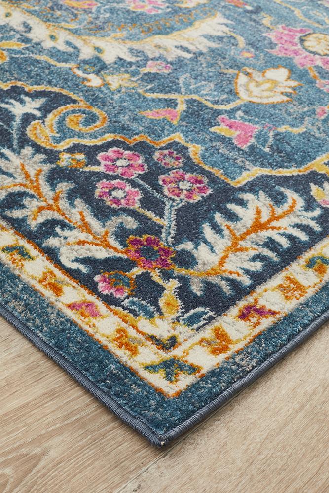Ravella 209 Navy Polypropylene Rug