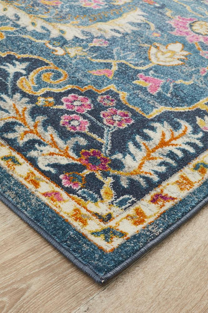 Ravella 209 Navy Polypropylene Rug