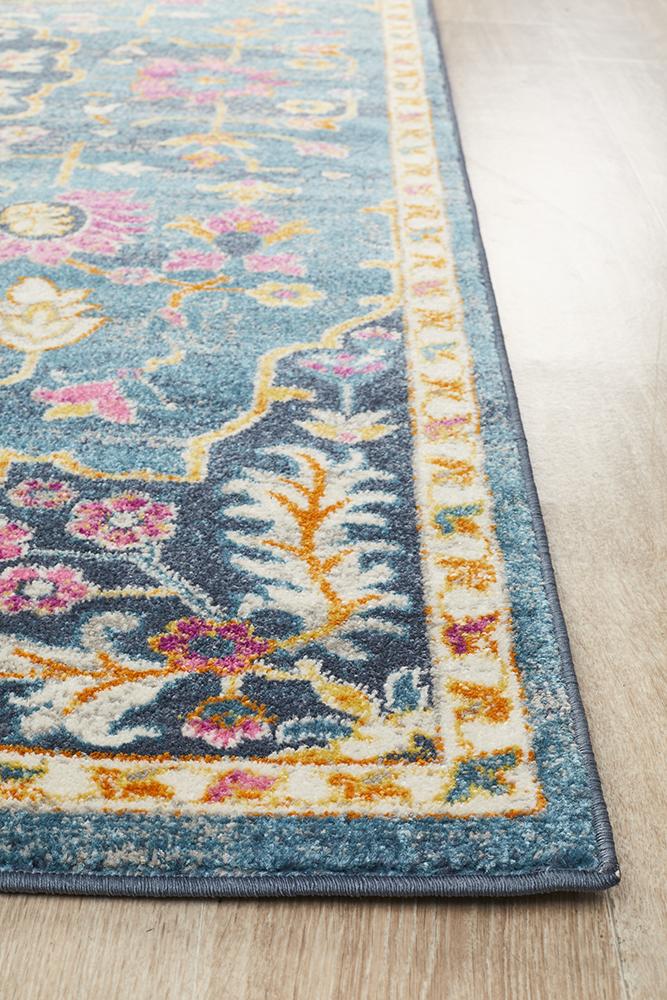 Ravella 209 Navy Polypropylene Rug