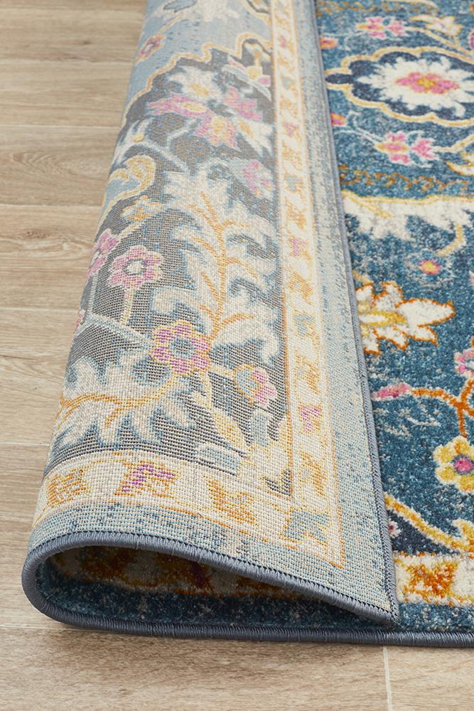 Ravella 209 Navy Polypropylene Rug