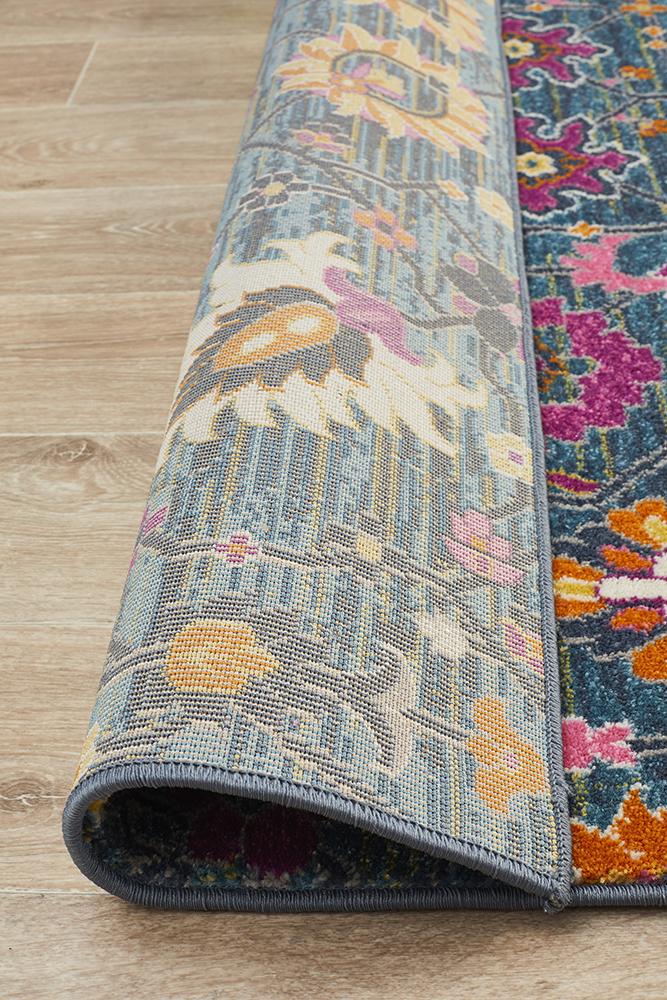 Ravella 210 Blue Polypropylene Rug