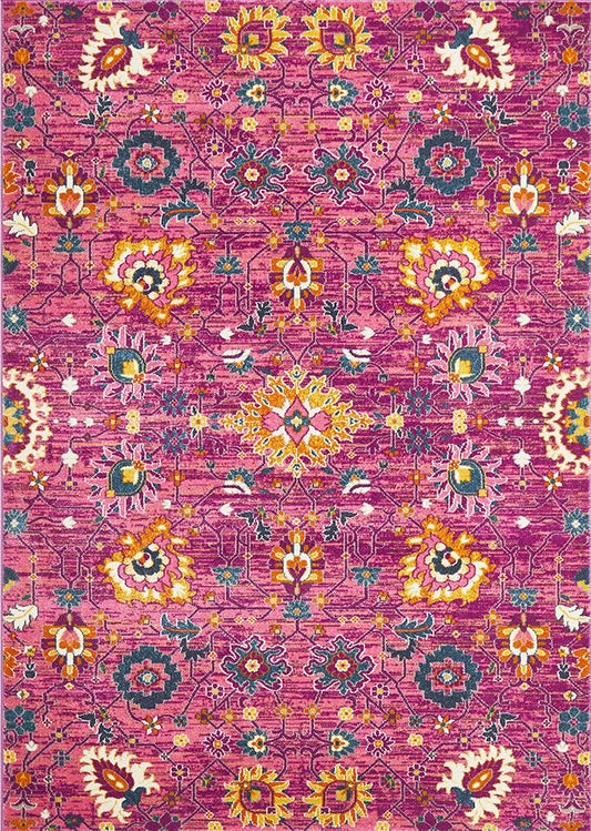 Ravella 210 Fuchsia Purple Polypropylene Rug