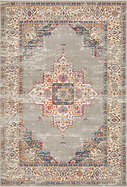 Ravella 211 Grey Polypropylene Rug