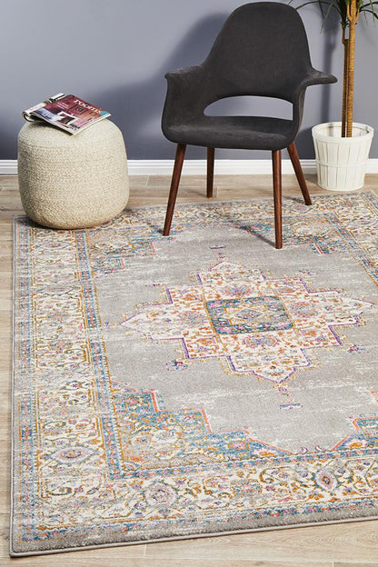 Ravella 211 Grey Polypropylene Rug