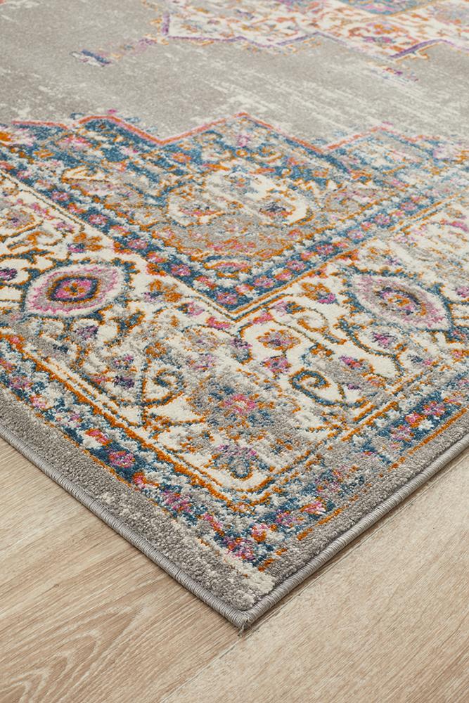 Ravella 211 Grey Polypropylene Rug