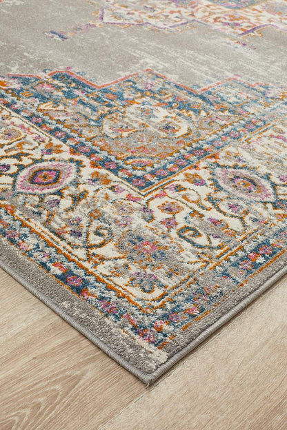 Ravella 211 Grey Polypropylene Rug