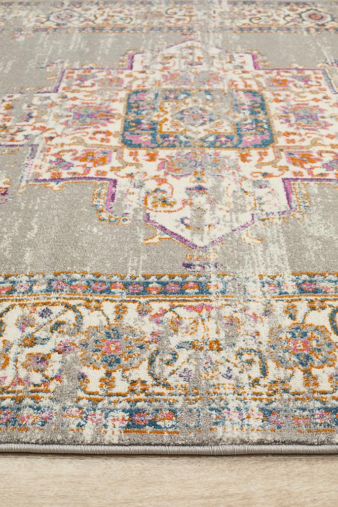 Ravella 211 Grey Polypropylene Rug