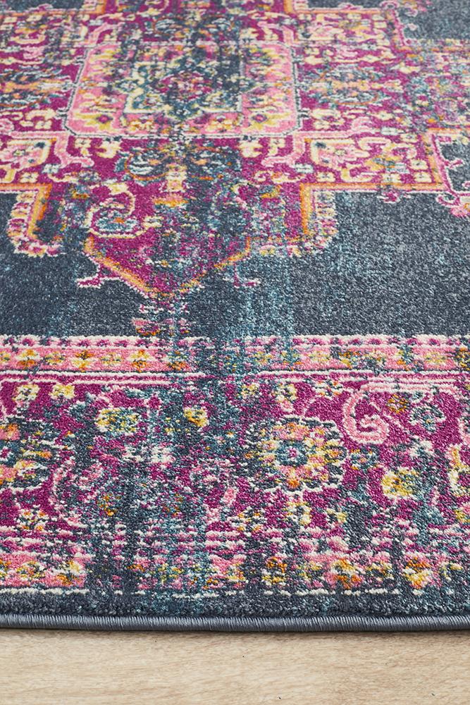 Ravella 211 Navy Polypropylene Rug