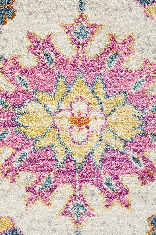 Ravella Multi Polypropylene Round Rug