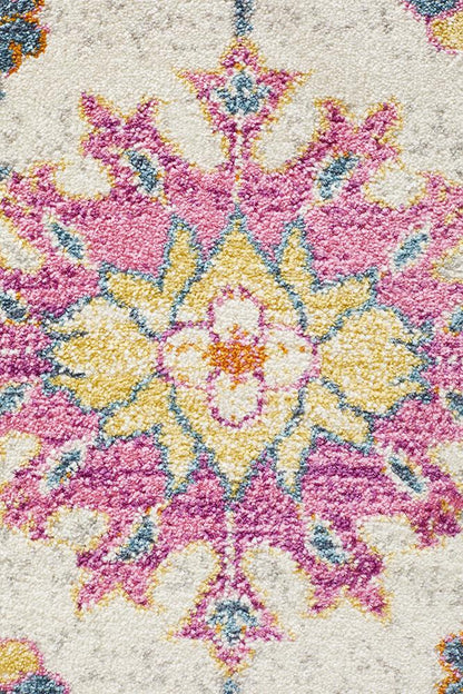 Ravella Multi Polypropylene Round Rug