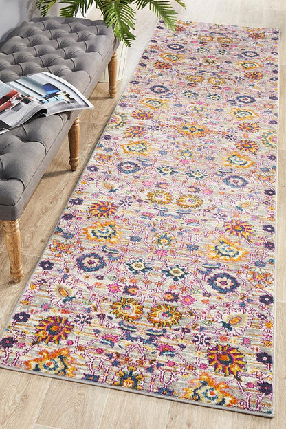 Ravella Multi Polypropylene Runner Rug
