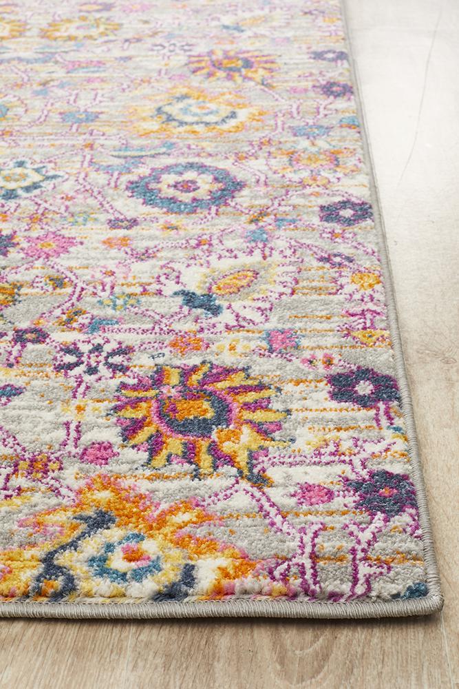 Ravella Multi Polypropylene Runner Rug