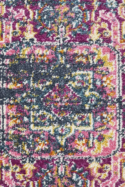Ravella Navy Polypropylene Rug