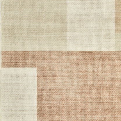 Rinasca Beige Washable Rug
