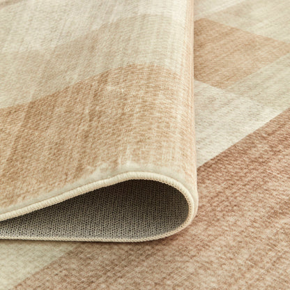 Rinasca Beige Washable Rug