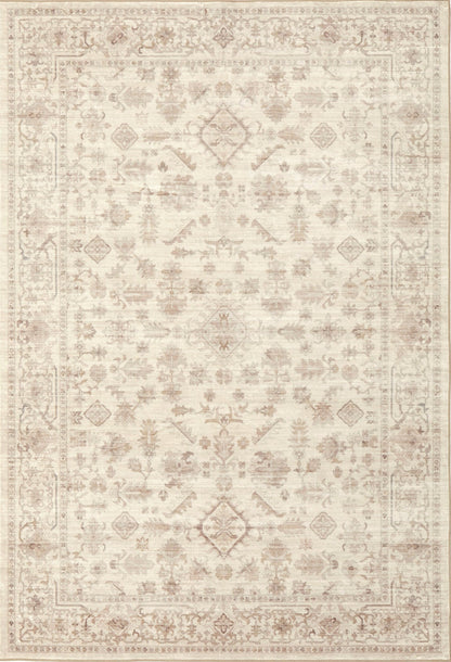 Rinasca Linen Natural Washable Rug