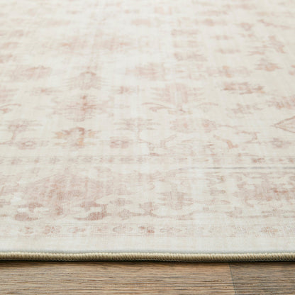 Rinasca Linen Natural Washable Rug