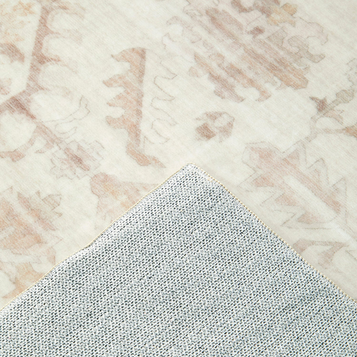 Rinasca Linen Natural Washable Rug