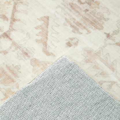 Rinasca Linen Natural Washable Rug