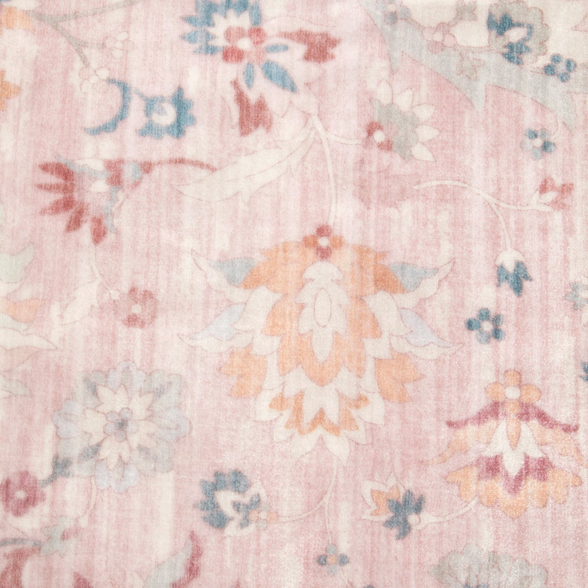 Rinasca Pink Washable Rug
