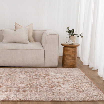 Solace Brown Vintage Rug