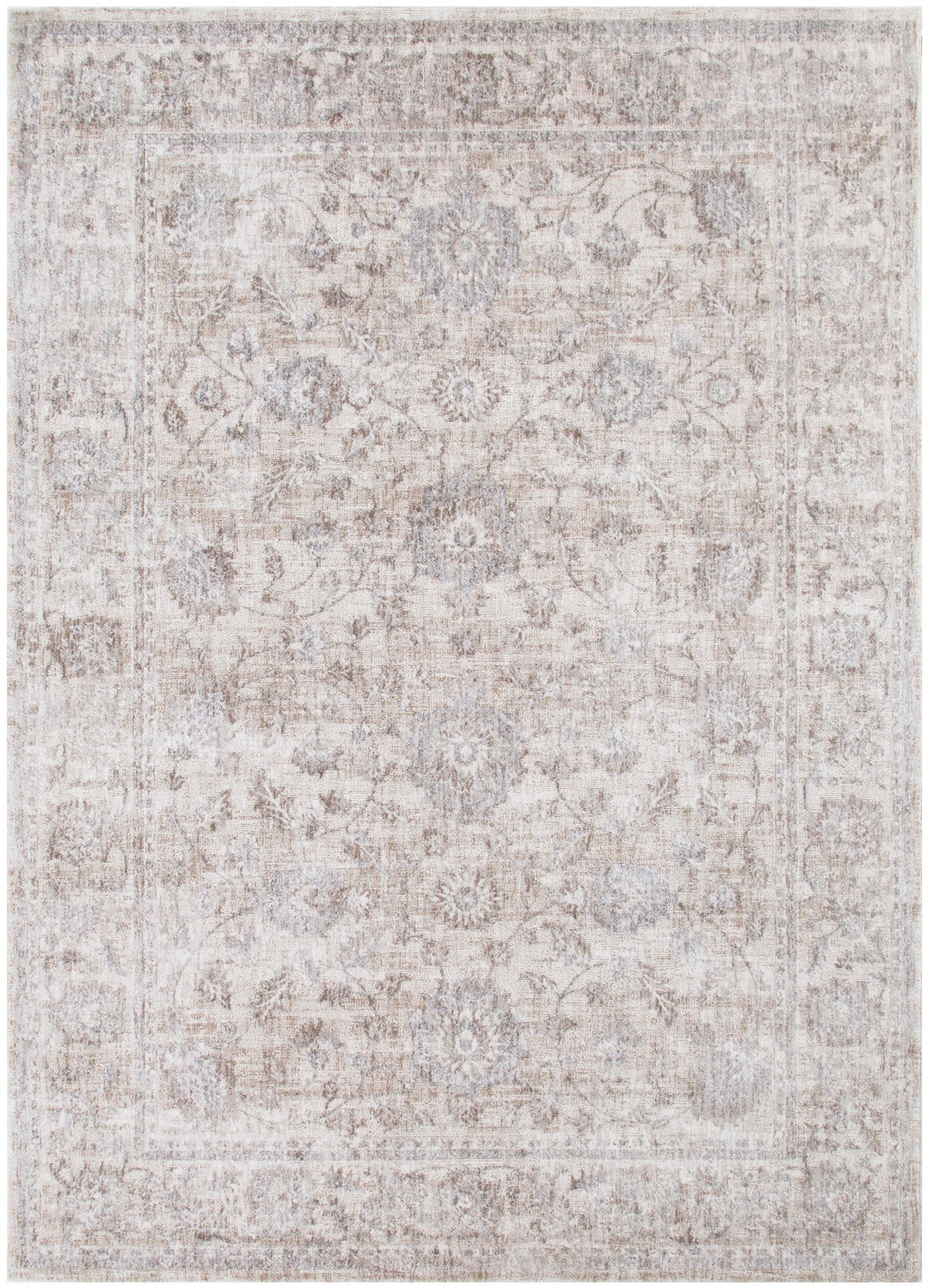Solace Beige Transitional Rug ‚Äö√Ñ√Æ polyester rug, designer neutral, Haus & Harbour